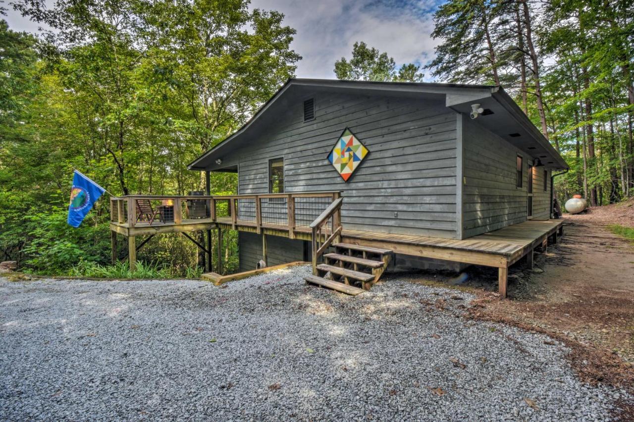 Cozy Clayton Cabin With Deck And Mountain Views! Villa Bagian luar foto